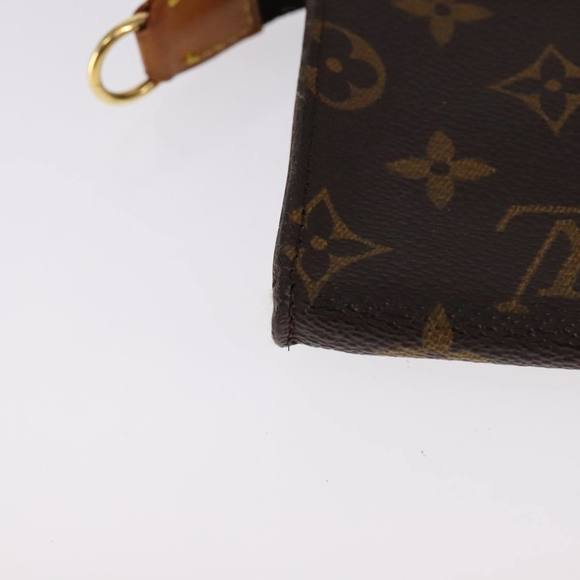 LOUIS VUITTON Monogram Bucket PM Accessory Pouch LV Auth 107905 - Picture 15 of 16